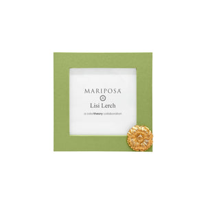 Flower Meadow Green 4x4 Frame