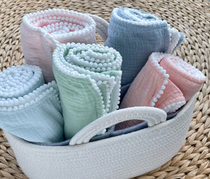 Cotton Muslin Swaddle Blanket