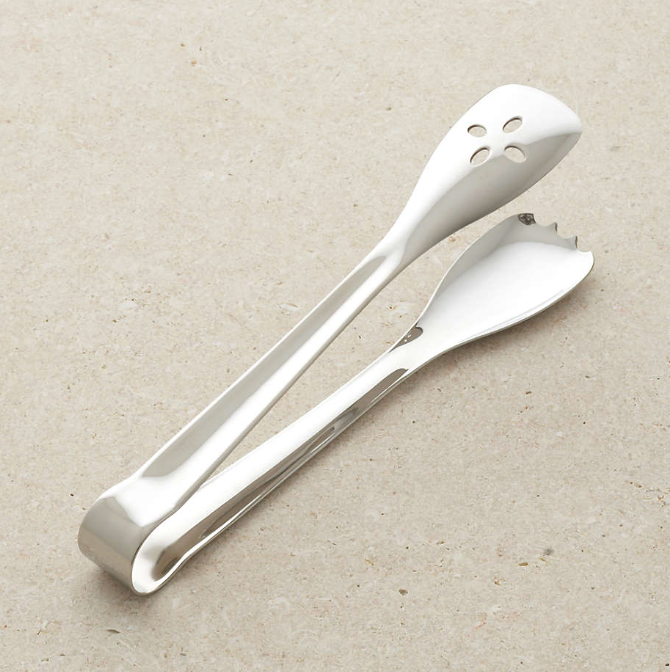 Caesna Mirror Serving Tongs