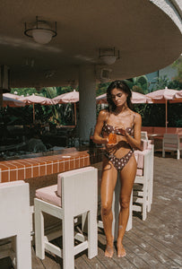 The Ingrid Top in Polka Dot