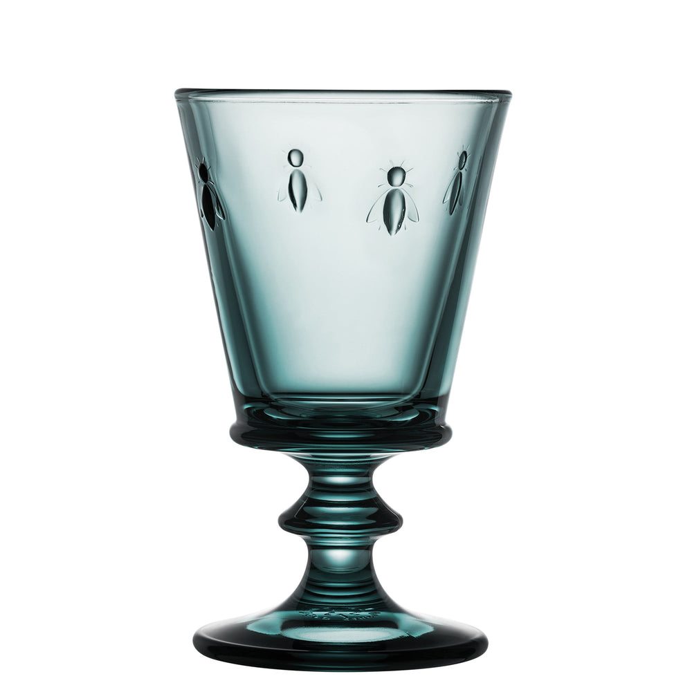 Bee Wine Glass in Night Sky, Set of 6