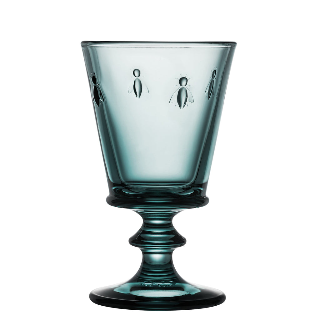 Bee Wine Glass in Night Sky, Set of 6
