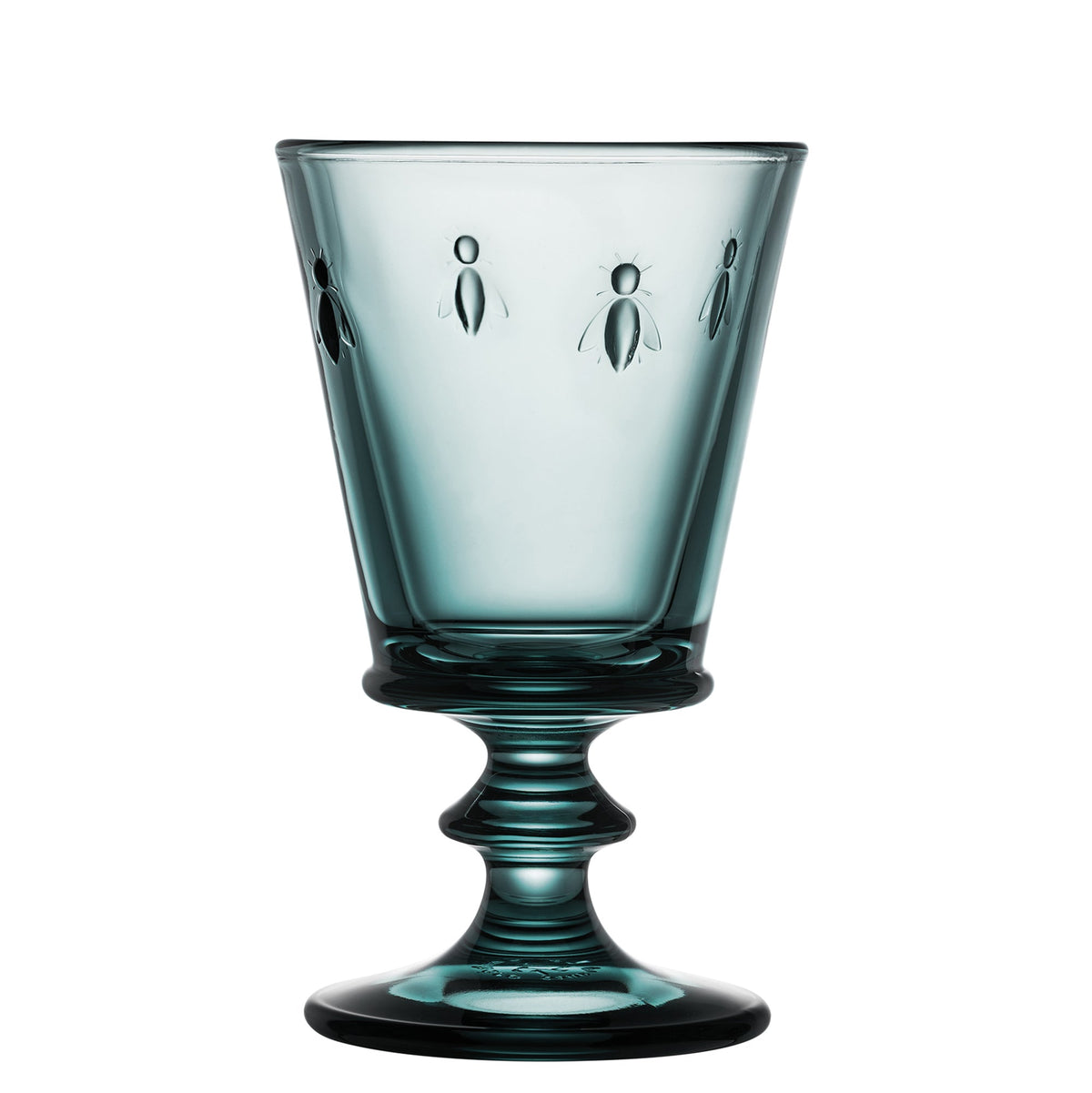 Bee Wine Glass in Night Sky, Set of 6