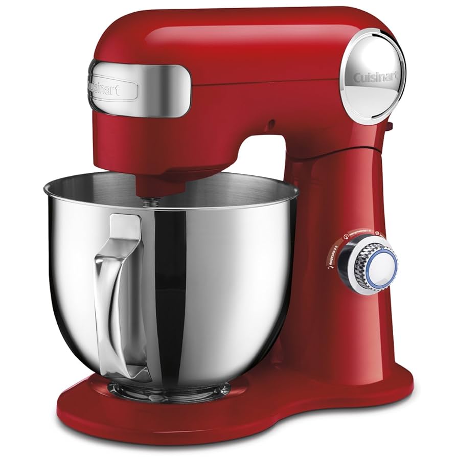 5.5-Quart Stand Mixer in Ruby Red