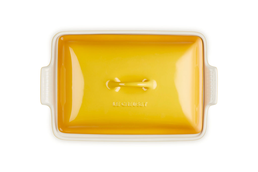 Le Creuset Heritage Rectangular Casserole, 4 qt., Nectar