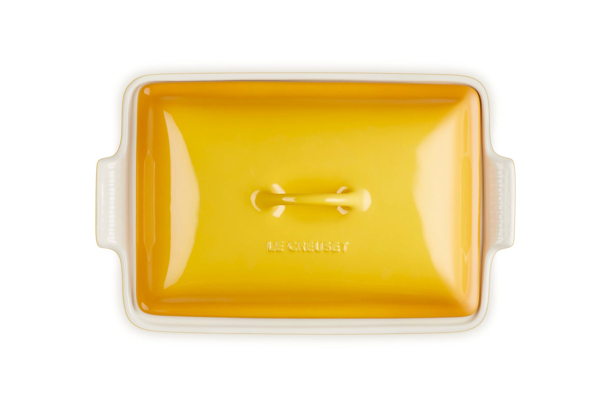 Le Creuset Heritage Rectangular Casserole, 4 qt., Nectar