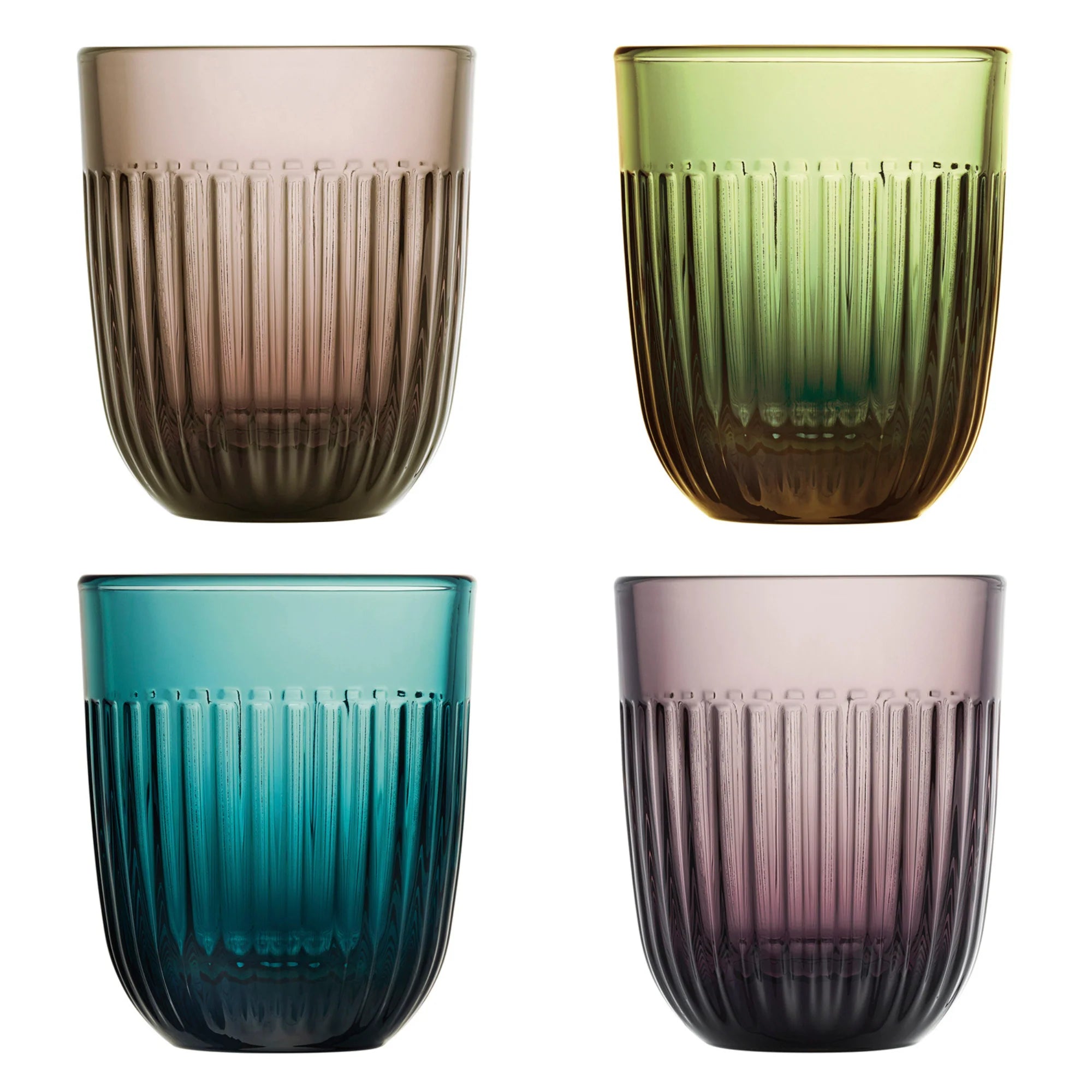 Ouessant Assorted Colored Tumblers, Set of 4
