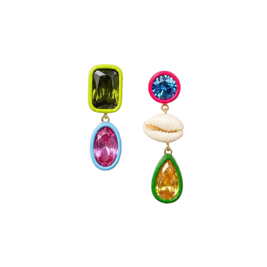 Ellen Asymmetrical Earrings