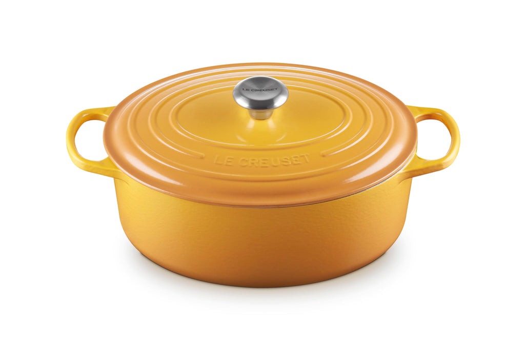 Le Creuset Signature Oval Dutch Oven, 6.75 qt., Nectar