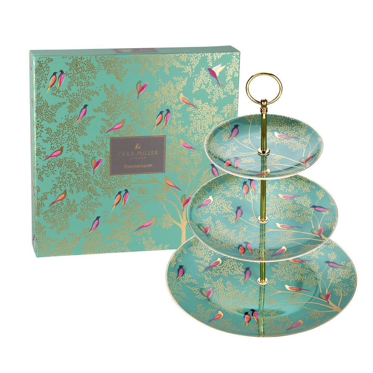 Sara Miller Chelsea Collection Cake Stand