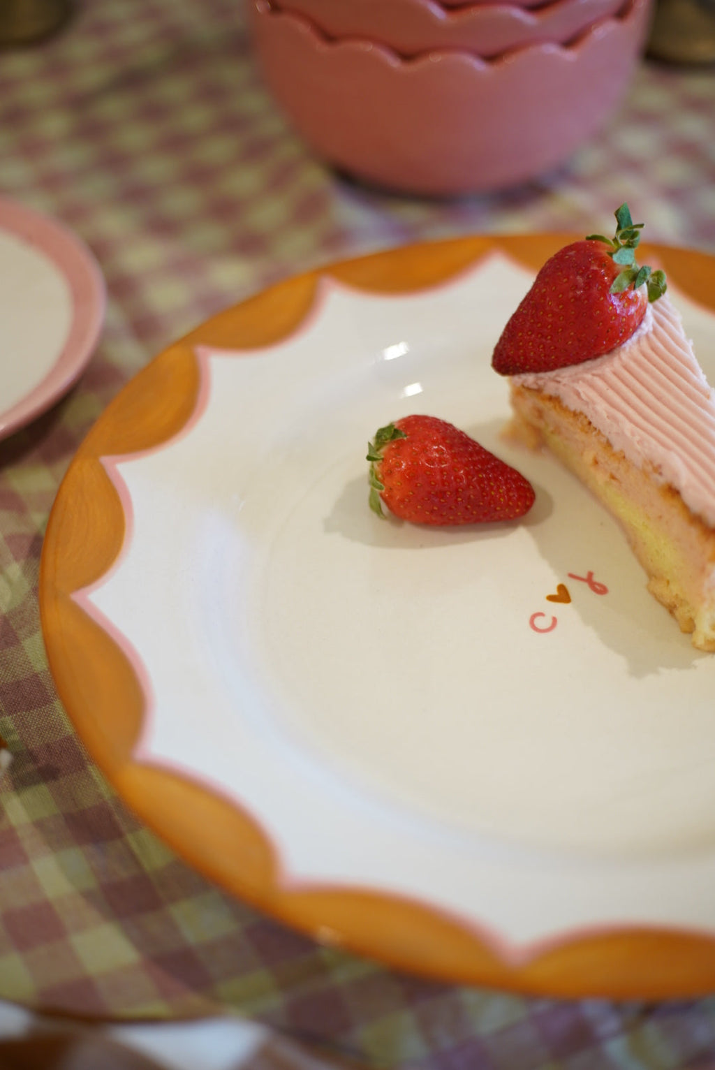 Hand-painted Custom Dinner Plates