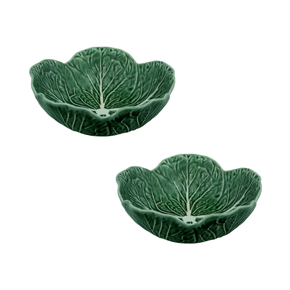Bordallo Pinheiro Cabbage Cereal Bowl (Set of 2)