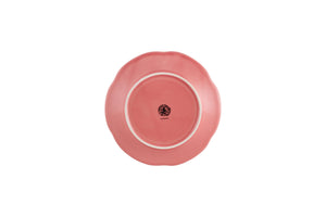 Cabbage Dessert Plate in Pink
