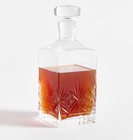 Antique Cut Glass Decanter