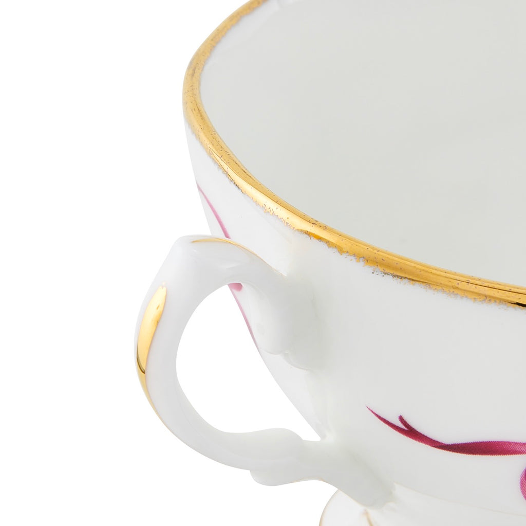 Old Country Roses Christmas Tree Teacup & Saucer