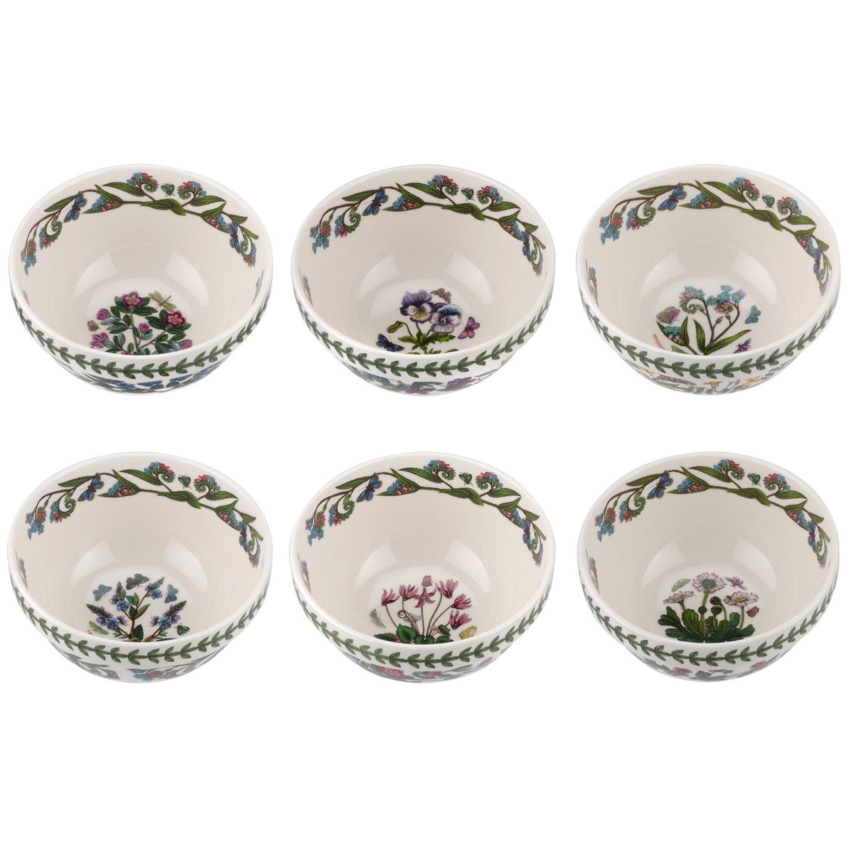 Botanic Garden 7" Stacking Bowls, Set of 6