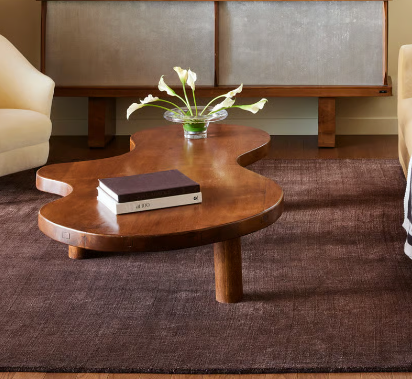 Arrel Speckled Wool-Blend Rug