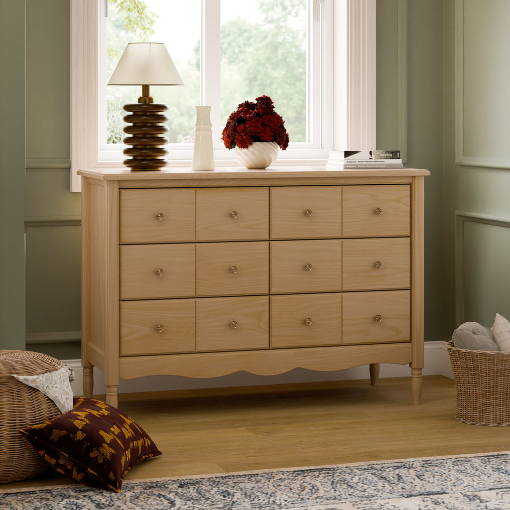 Liberty 6-Drawer Assembled Dresser in Honey | Over The Moon Liberty 6-Drawer Assembled Dresser in Honey | Over The Moon