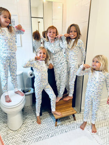 Hanukkah Two-Piece Kids Henley Pajamas