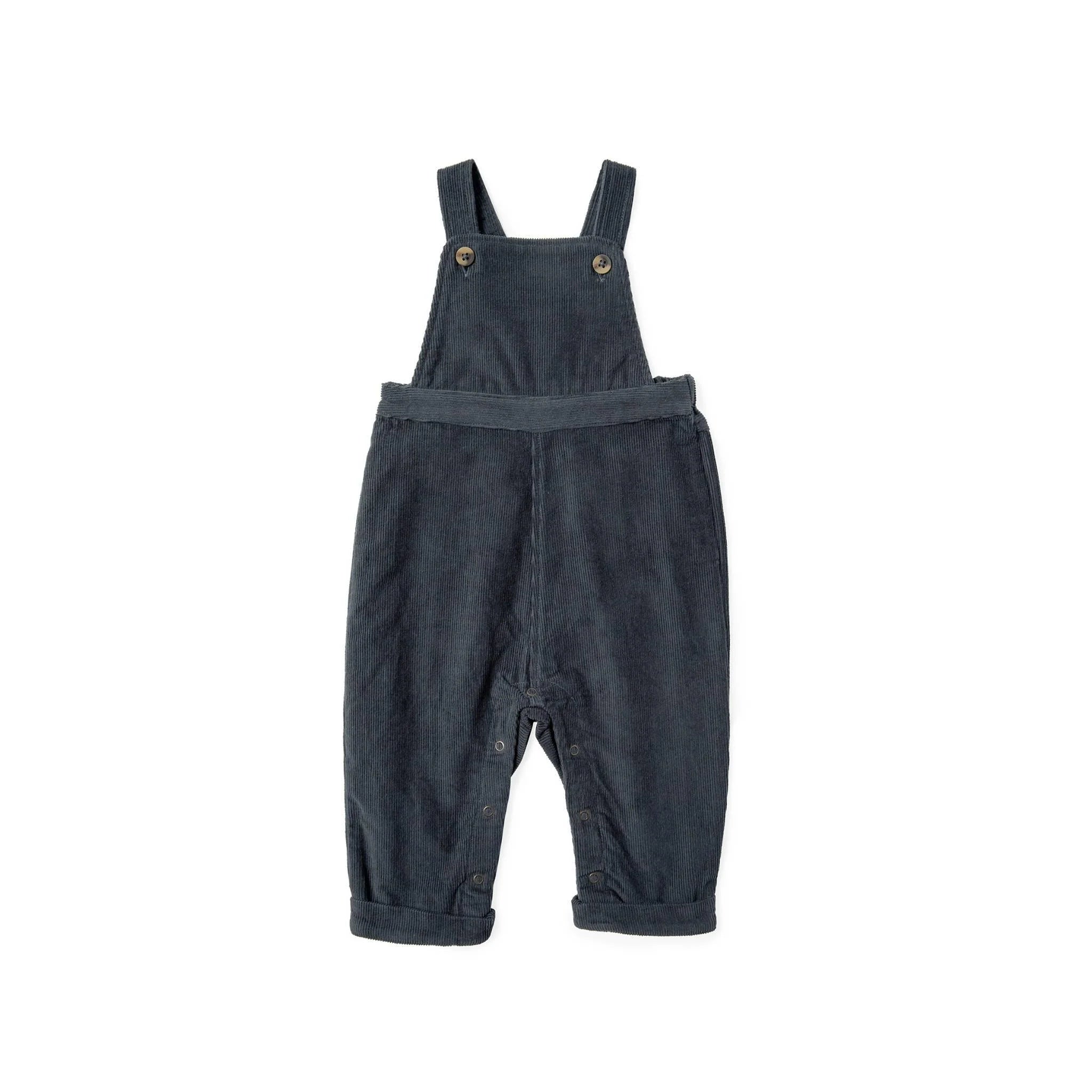 Corduroy Overall - ink blue - 6-12 mo