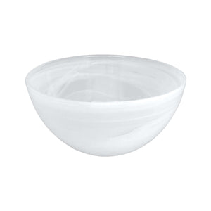 Alabaster White Individual Bowl, Set in 4