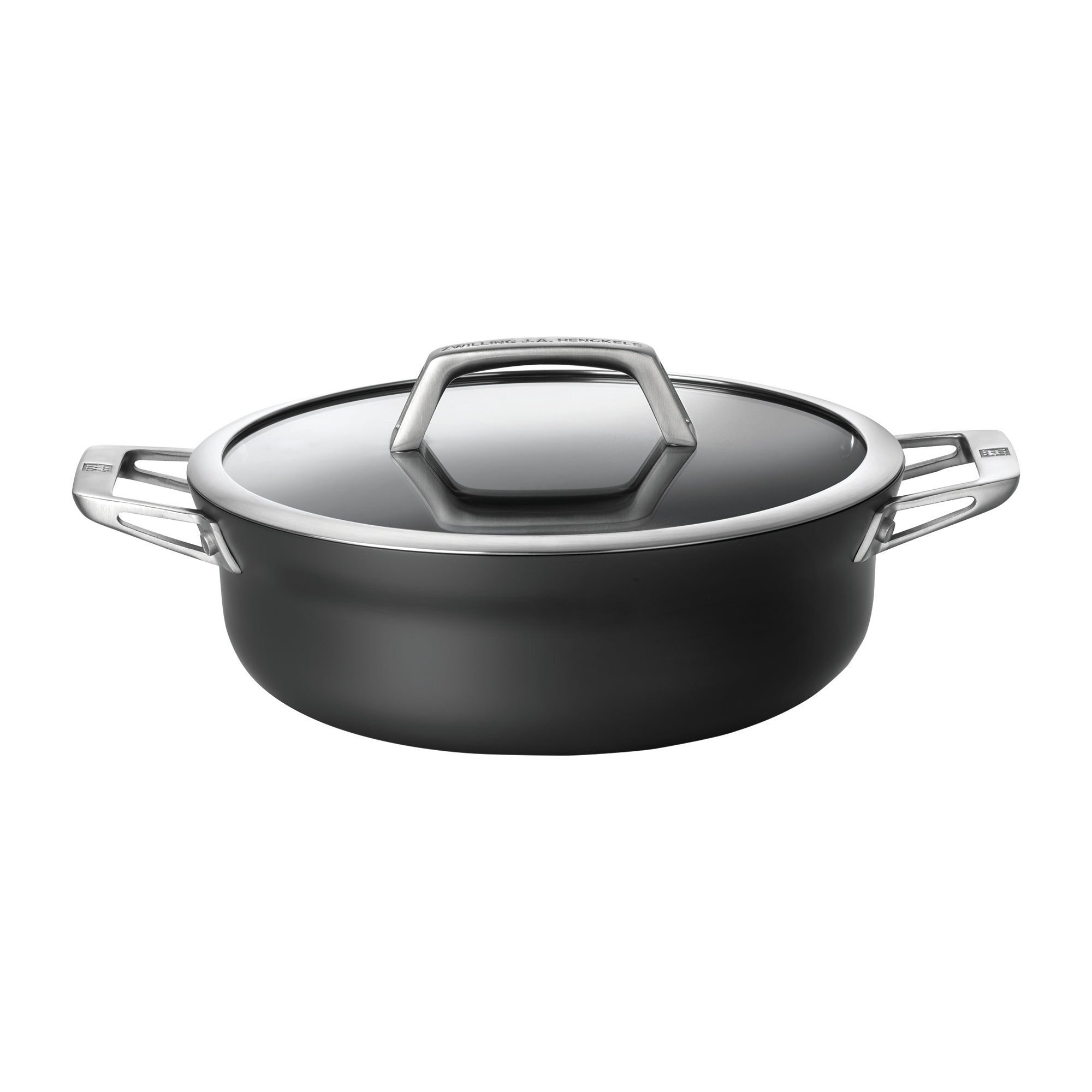 Motion Hard Anodized 4-qt Aluminum Nonstick Chef's Pan