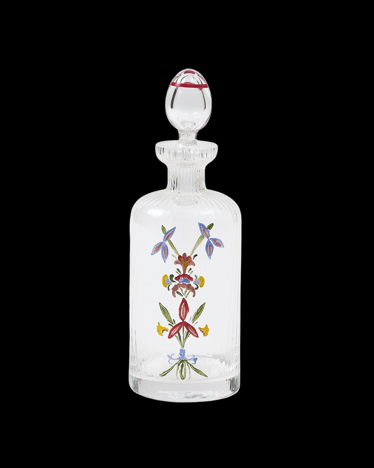 Murano Gulistan Hand-Painted Oil Bottle