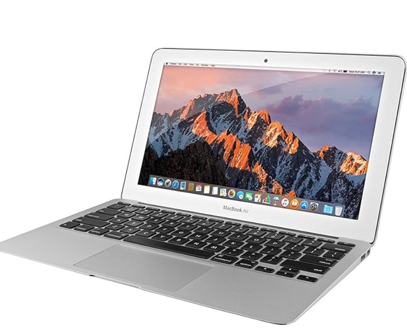 Apple MacBook Air MJVM2LL/A 11.6-Inch Laptop (1.6 GHz Intel Core i5, 128 GB Hard Drive, Integrated Intel HD Graphics 6000, Mac OS X 10.10 Yosemite) (Renewed)