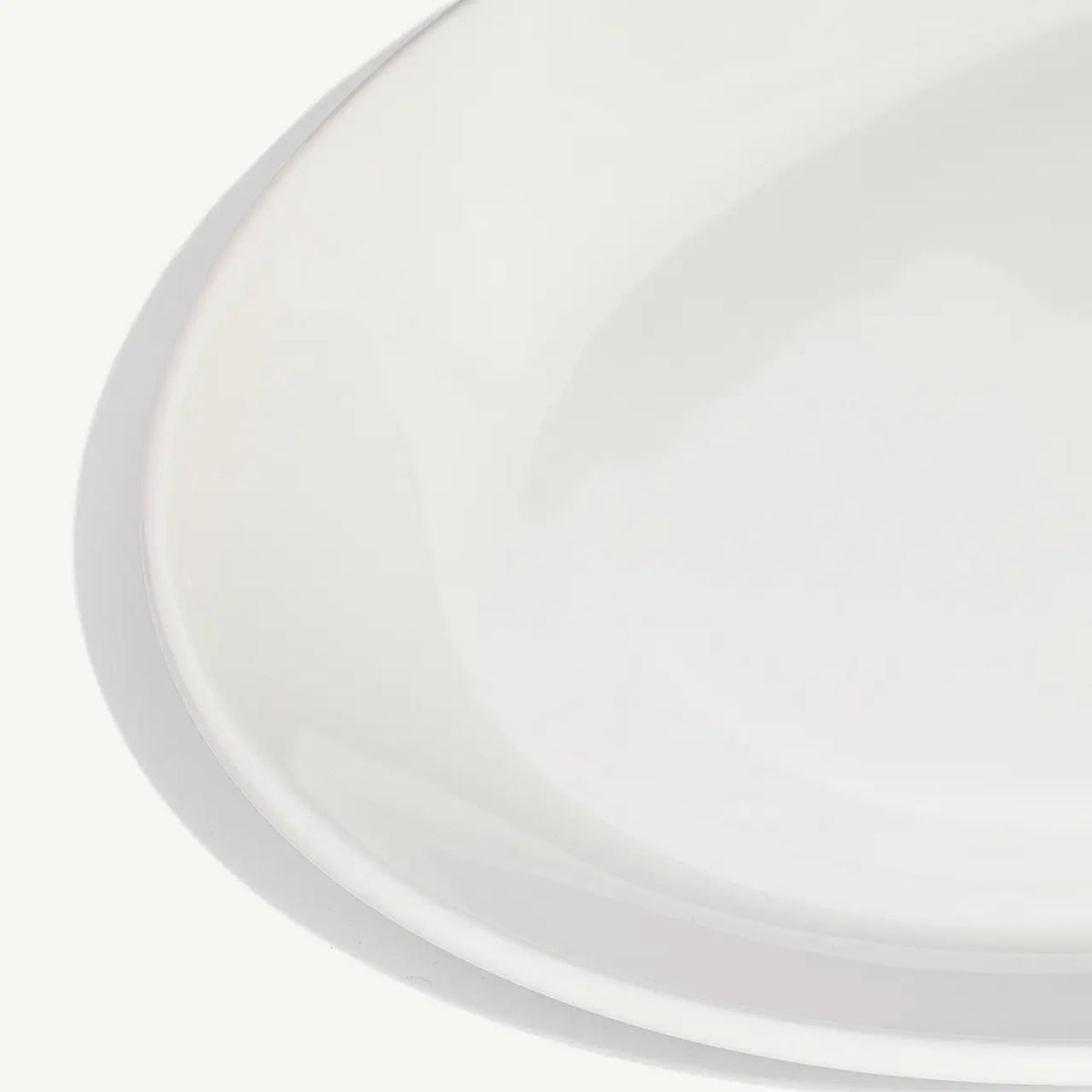 Serving Platter in White