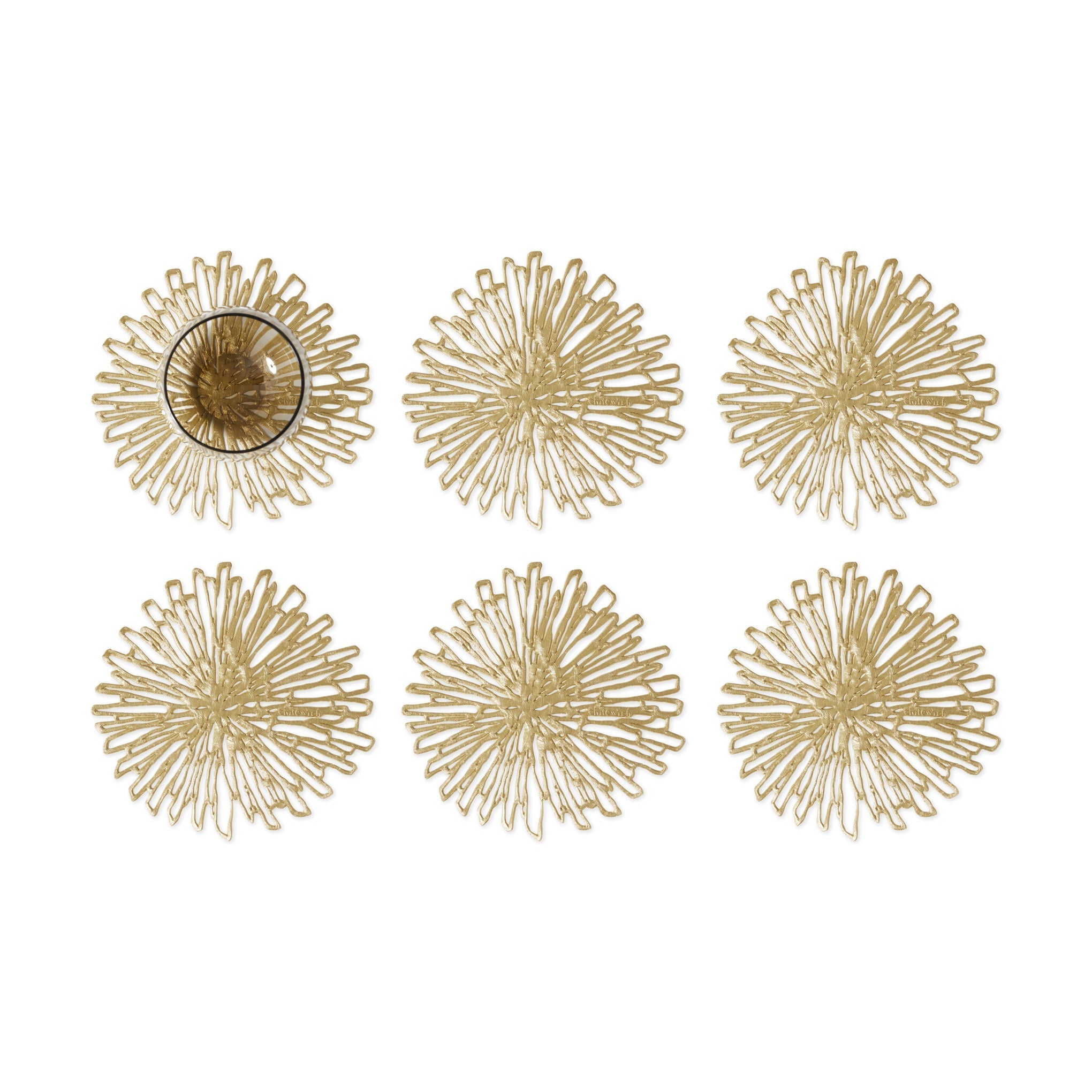Chilewich Bloom Coasters - Set of 6