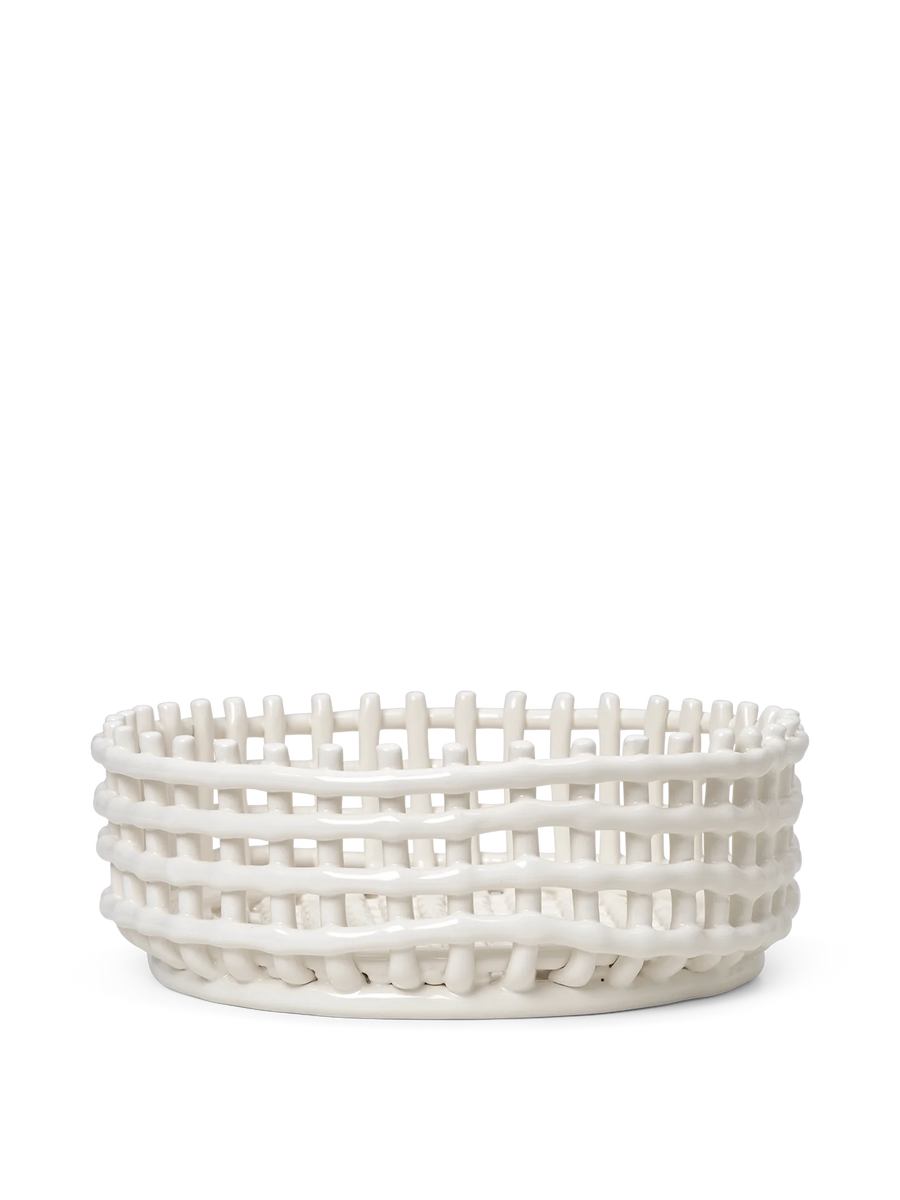 Ceramic Centrepiece - Off White