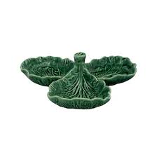 Cabbage Green/Natural Olive Dish