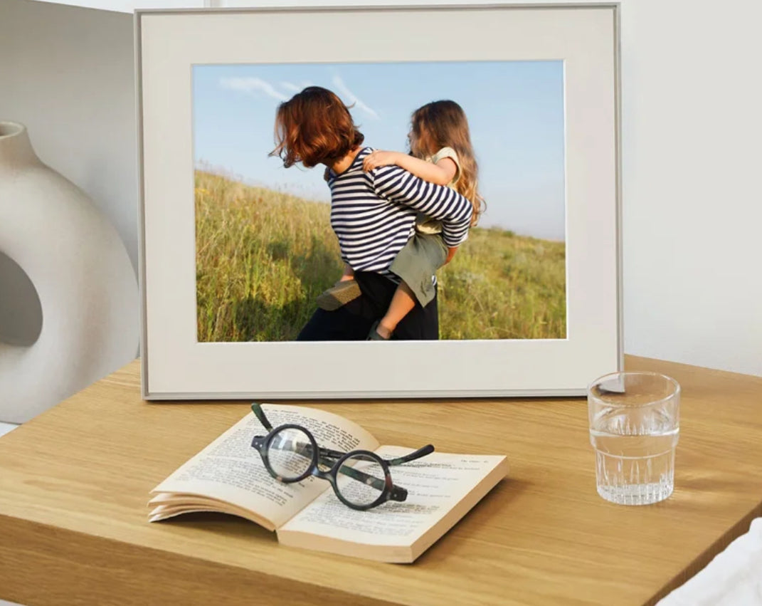 Walden Frame, Clay with White Mat