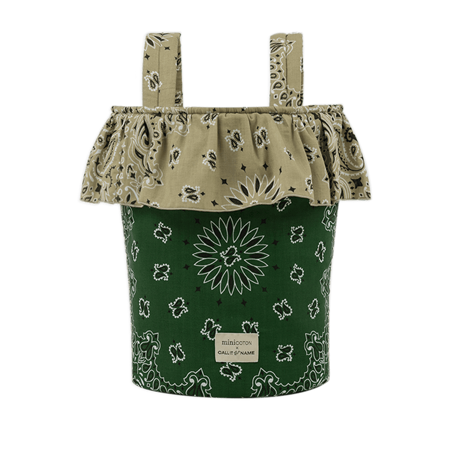 Basket - Weekend Green / Beige