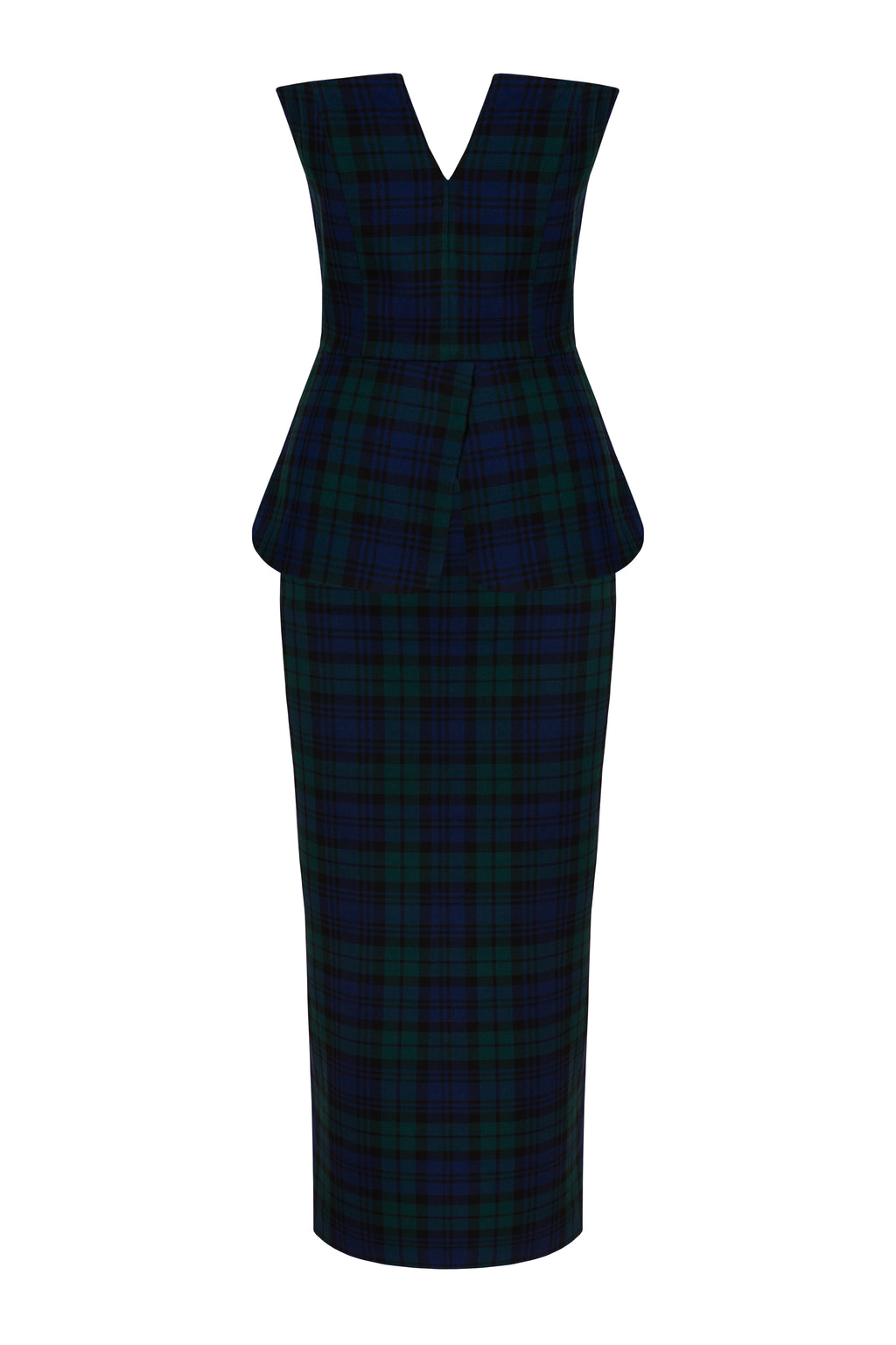 Holiday Aria Set in Navy & Green