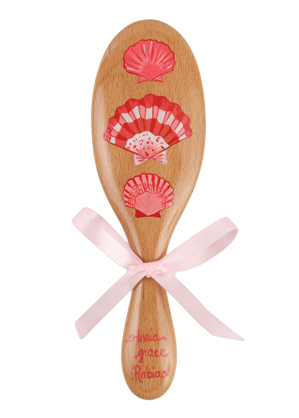 Hairbrush in Seashells