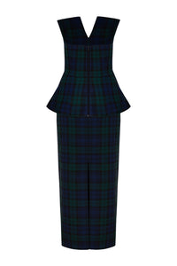 Holiday Aria Set in Navy & Green