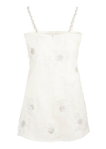 Gardenia Mini Dress in White