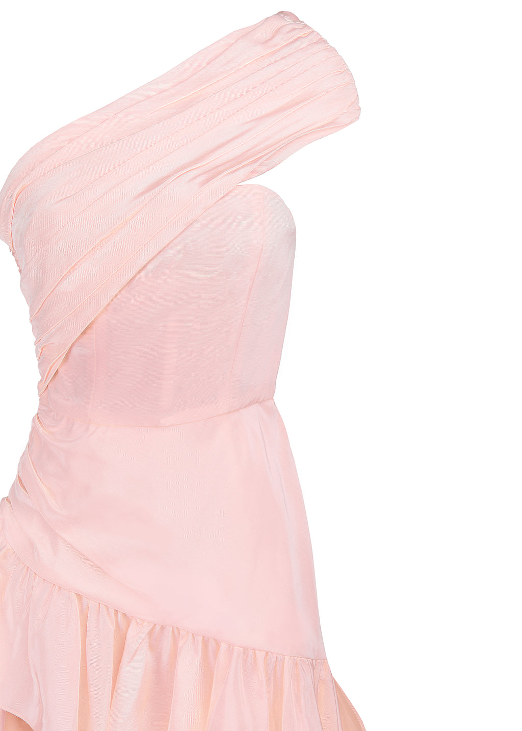 Morganite Ruffled Twilight Gown 2