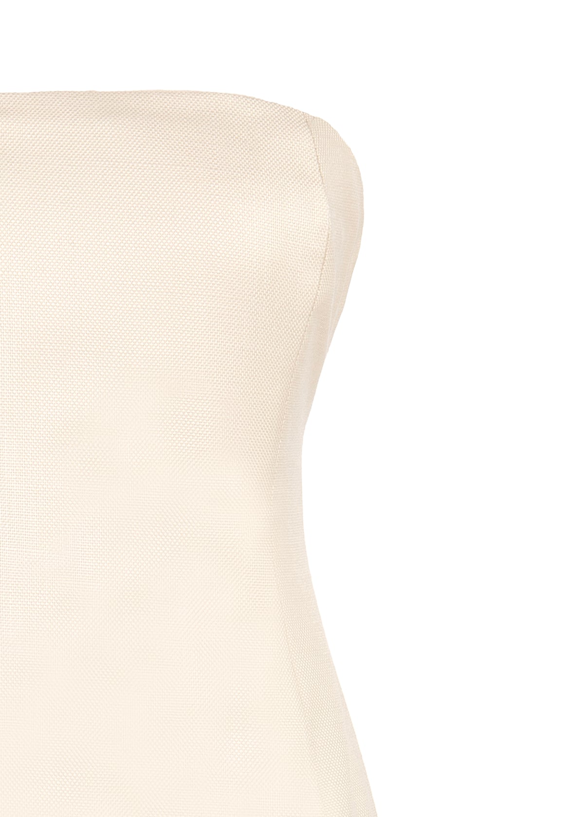 OTM Exclusive: Maya Dress in Ivory Basketweave