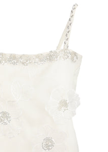 Gardenia Mini Dress in White