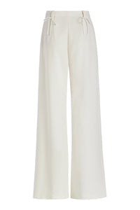 Lily Ivory Crepe Pant