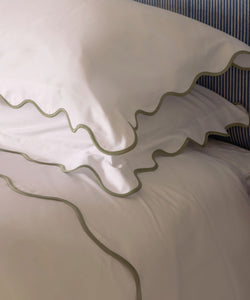 Alexandra Wavy Scalloped Bed Linen