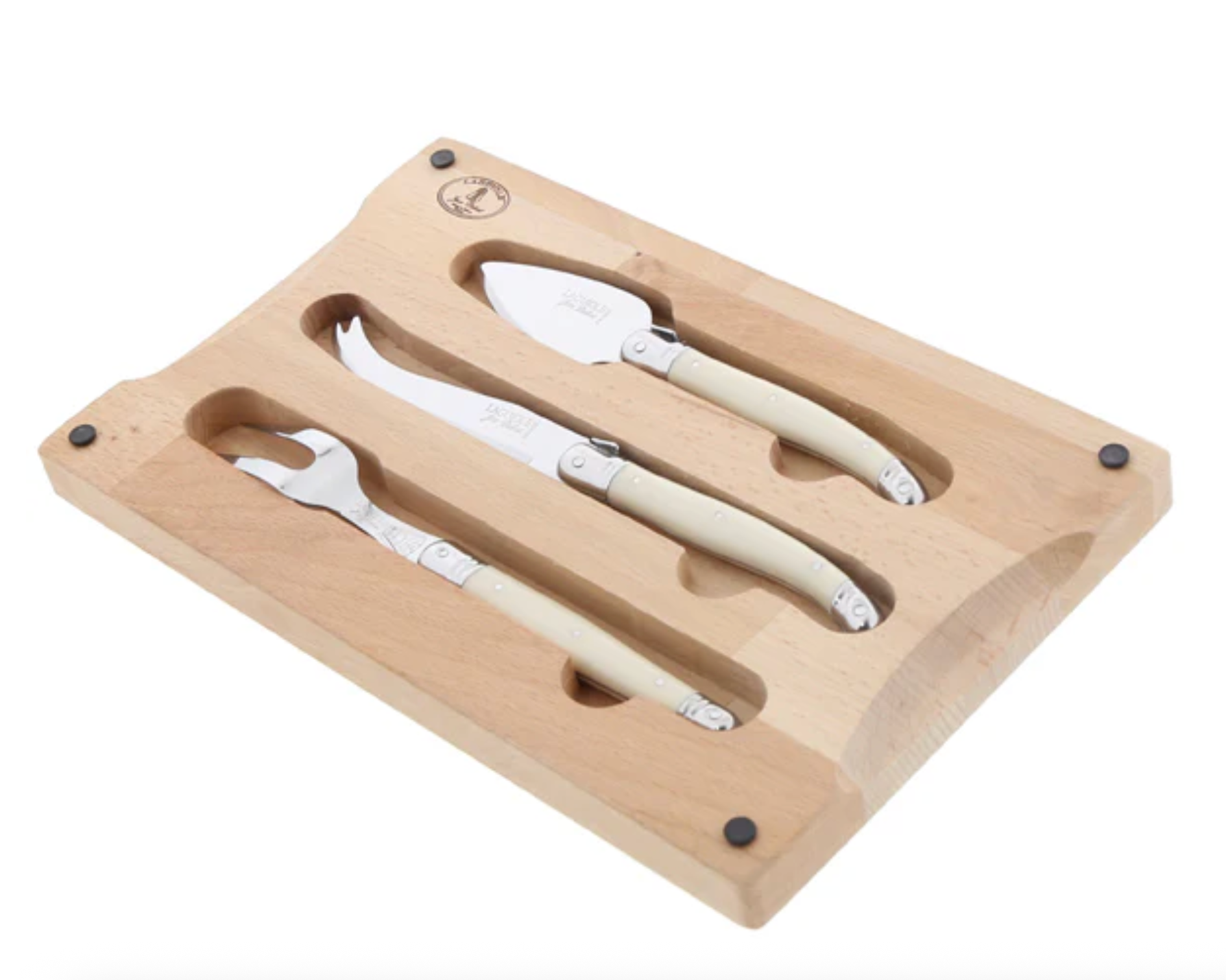 3-Piece Cheese Set with Board