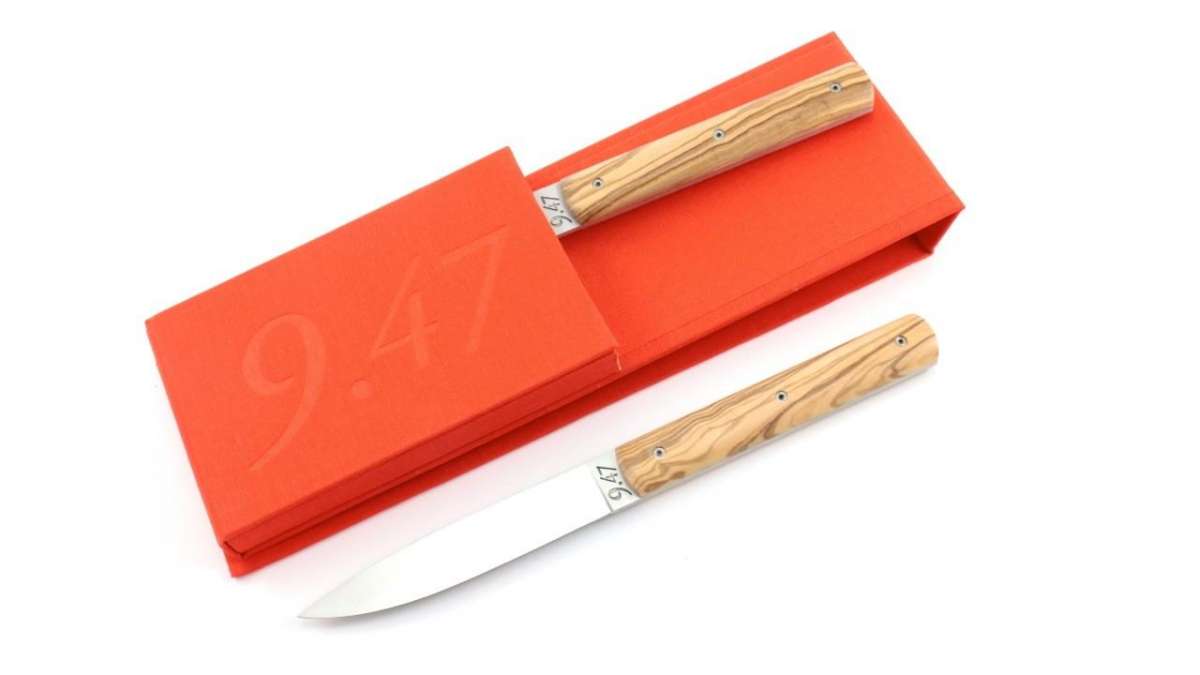 9.47 Steak Knife in Olivewood, Set of 2