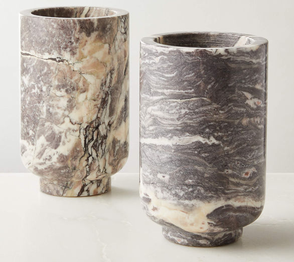 Brix Grey Levanto Marble Wine Chiller