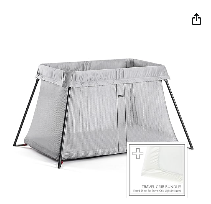 BABYBJORN Travel Crib Light