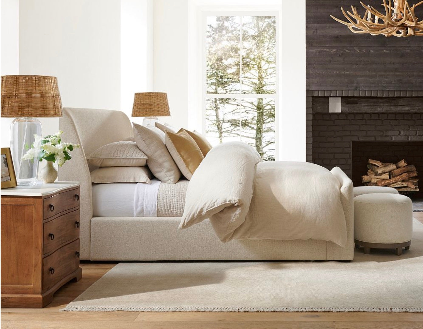 Belgian Flax Linen Duvet Cover Queen