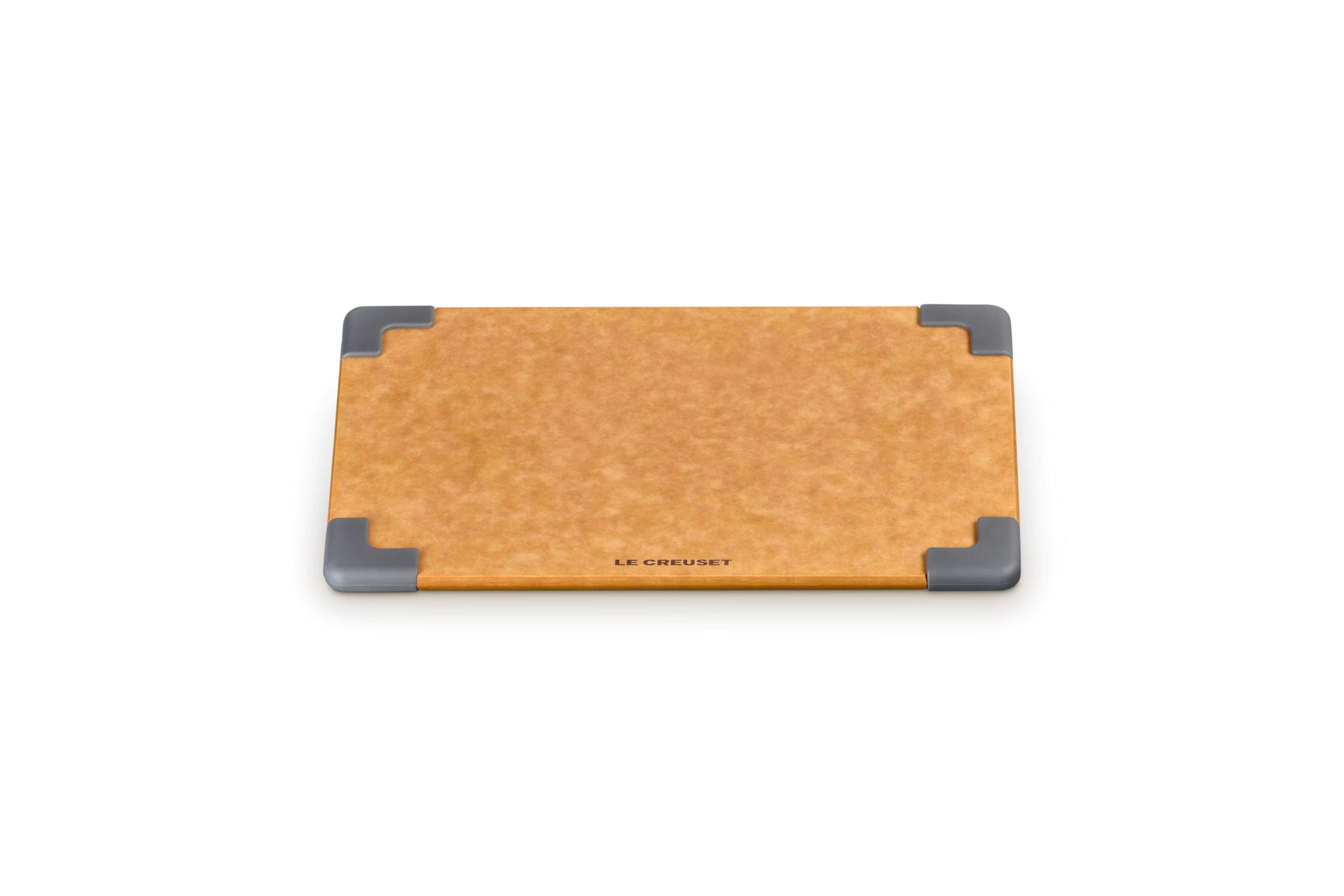 Le Creuset Paper Fiber Cutting Board, 9.5 in., Oyster
