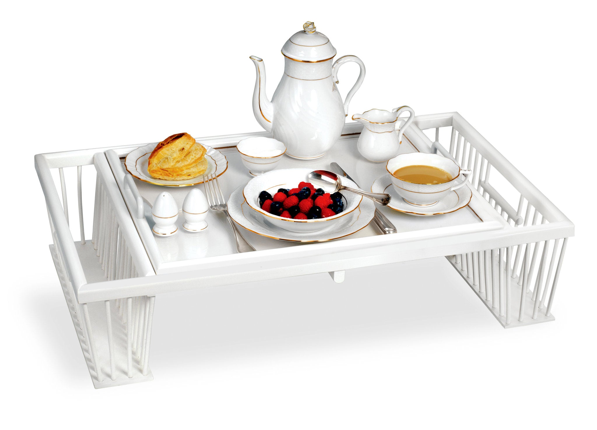 Breakfast Bed Tray with Reading Rack